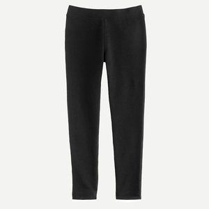 New J Crew Girls' Cozy Everyday Leggings Black